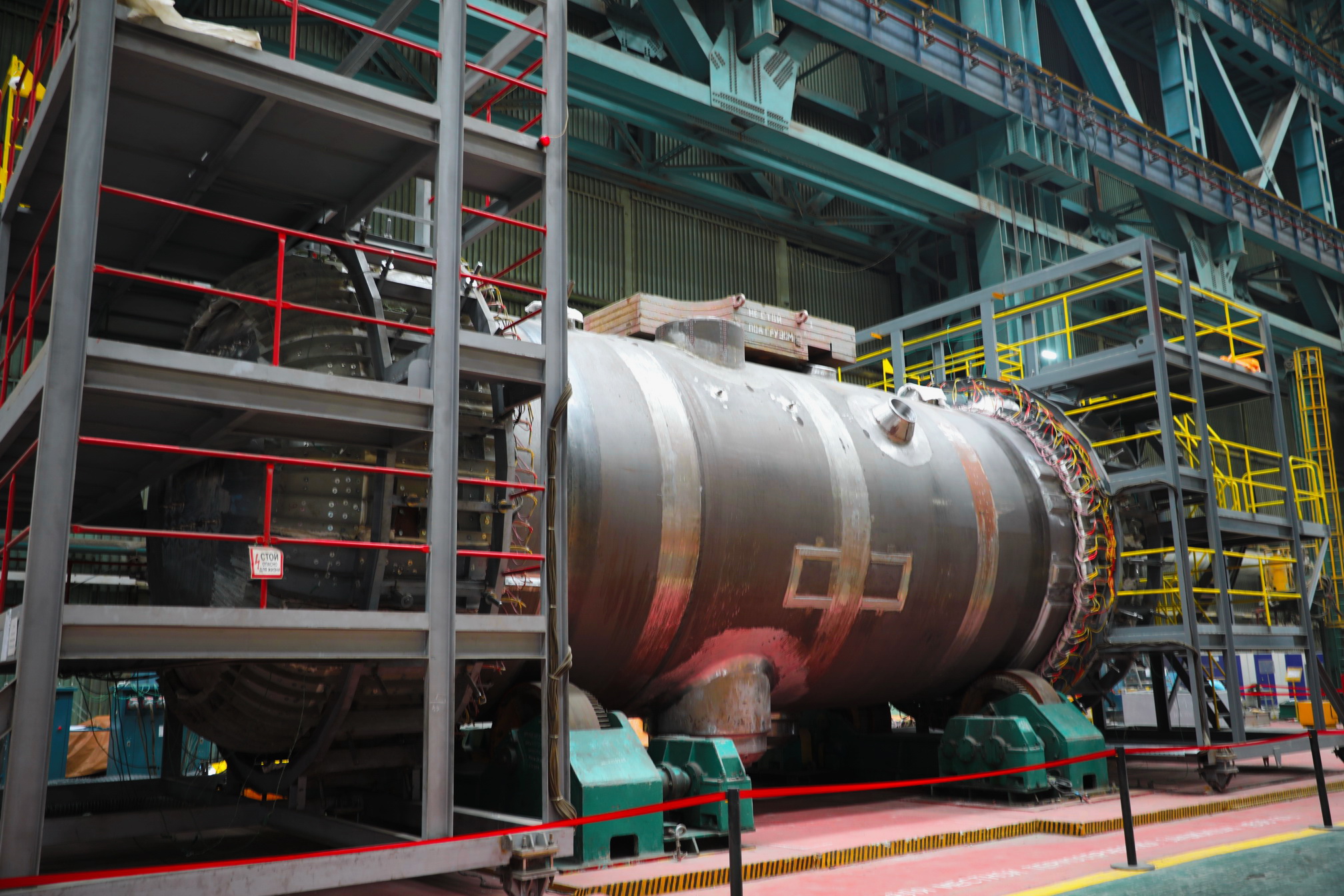 Atommash has completed the local heat treatment of the Steam Generator for the "Rooppur" NPP