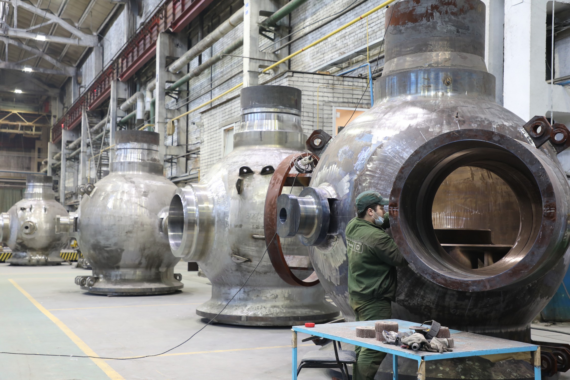 The first pump body for Unit 2 of Rooppur NPP is assembled at Petrozavodskmash