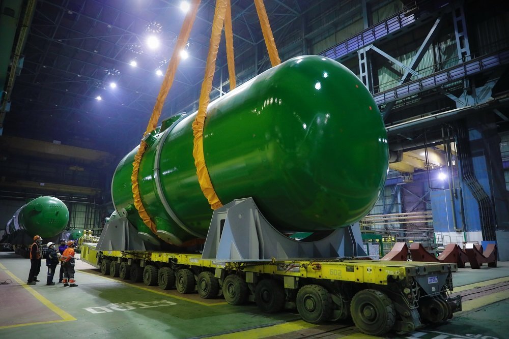 Reactor vessel and four steam generators for Rooppur NPP Unit No 2 have been delivered to Bangladesh