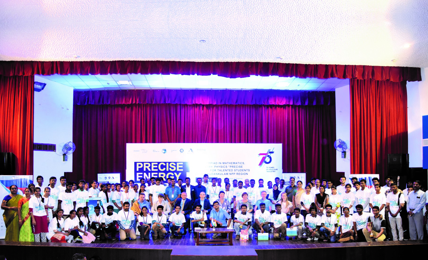 Winners Announced – award ceremony of “Precise Energy”: the Olympiad for talented students of the Kudankulam NPP region held