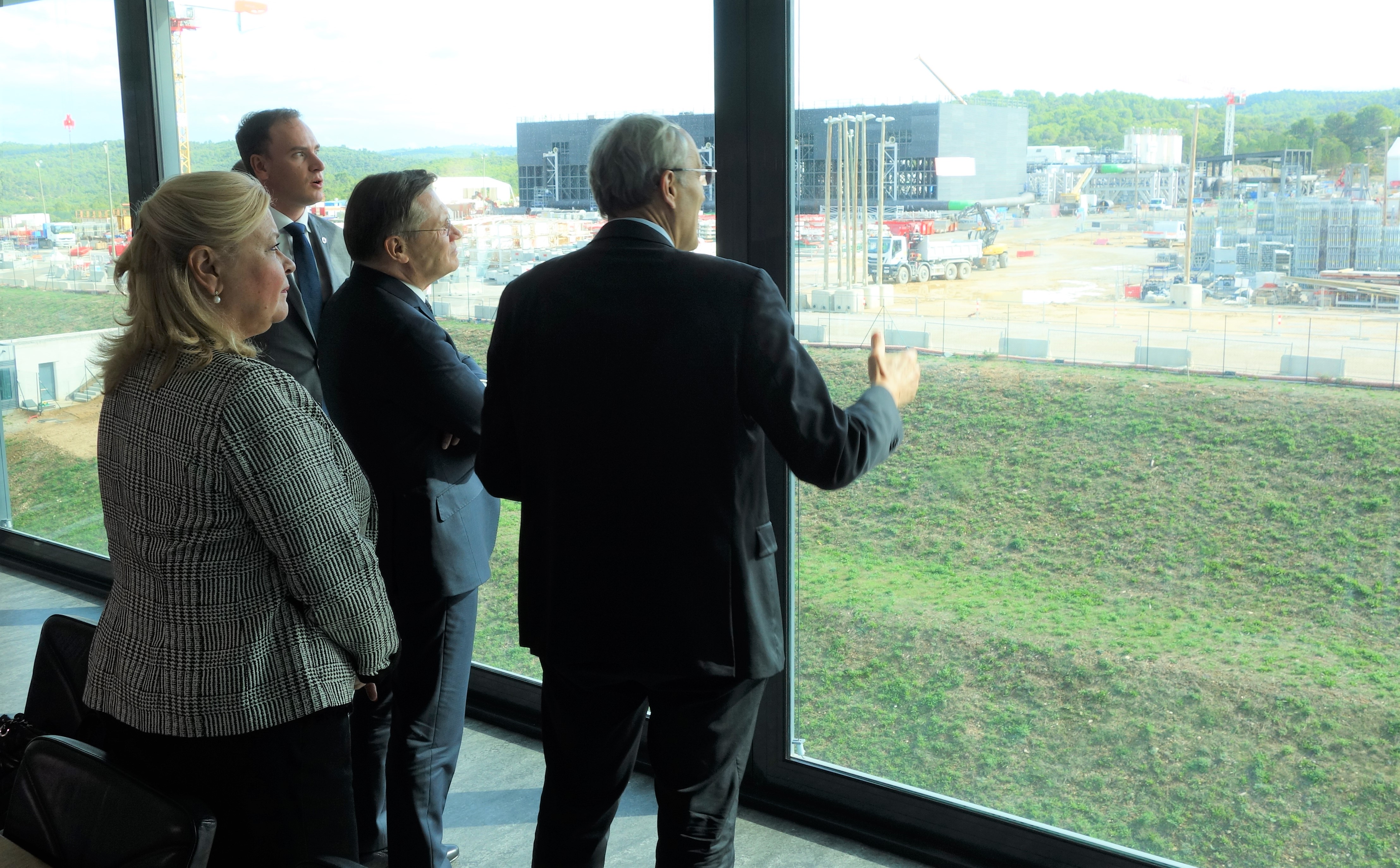 DIRECTOR GENERAL OF ROSATOM ALEXEY LIKHACHEV HAS VISITED THE ITER CONSTRUCTION SITE 