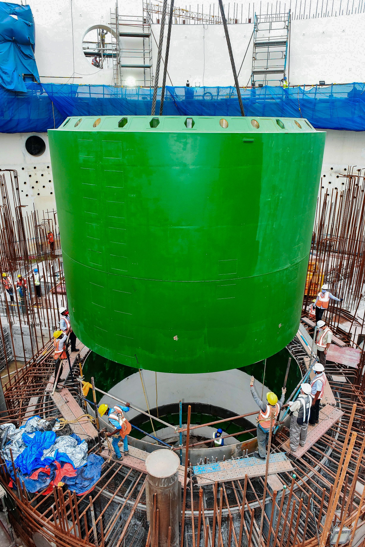 Installation of Reactor Pressure Vessel Dry Shielding Completed on Kudankulam NPP Unit 3