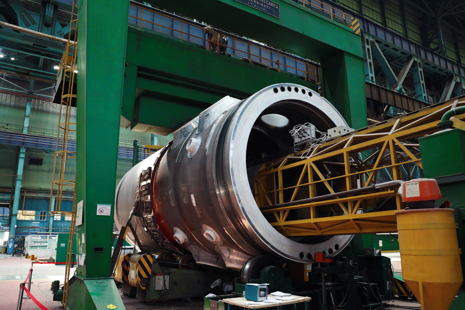 "Atommash" completed the finishing weld on the reactor pressure vessel for the "Rooppur" NPP