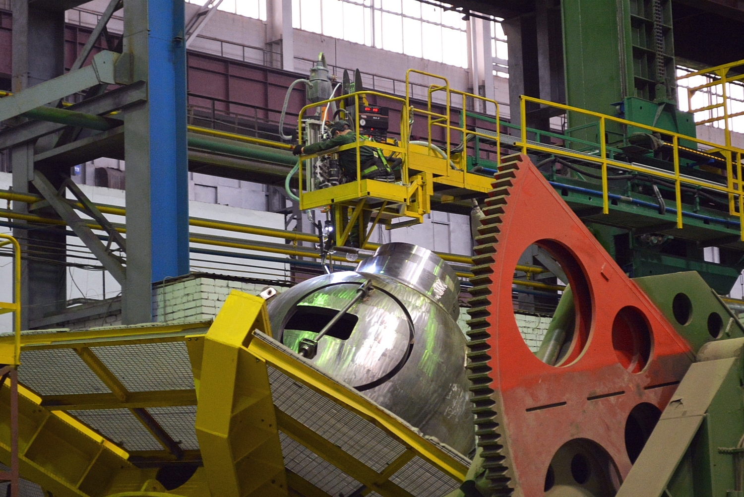 Assembly of pump spherical casings for Rooppur NPP completed at Petrozavodskmash