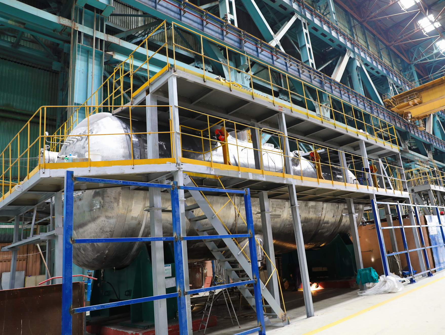 Atommash has successfully performed hydraulic tests of the first Steam Generator for the "Rooppur" NPP