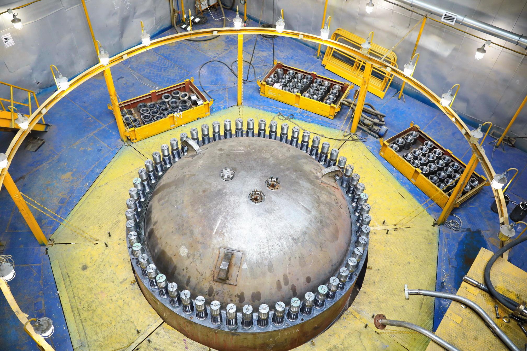 Atommash has performed the hydraulic test of reactor pressure vessel for the first power unit of Rooppur NPP under construction in Republic of Bangladesh