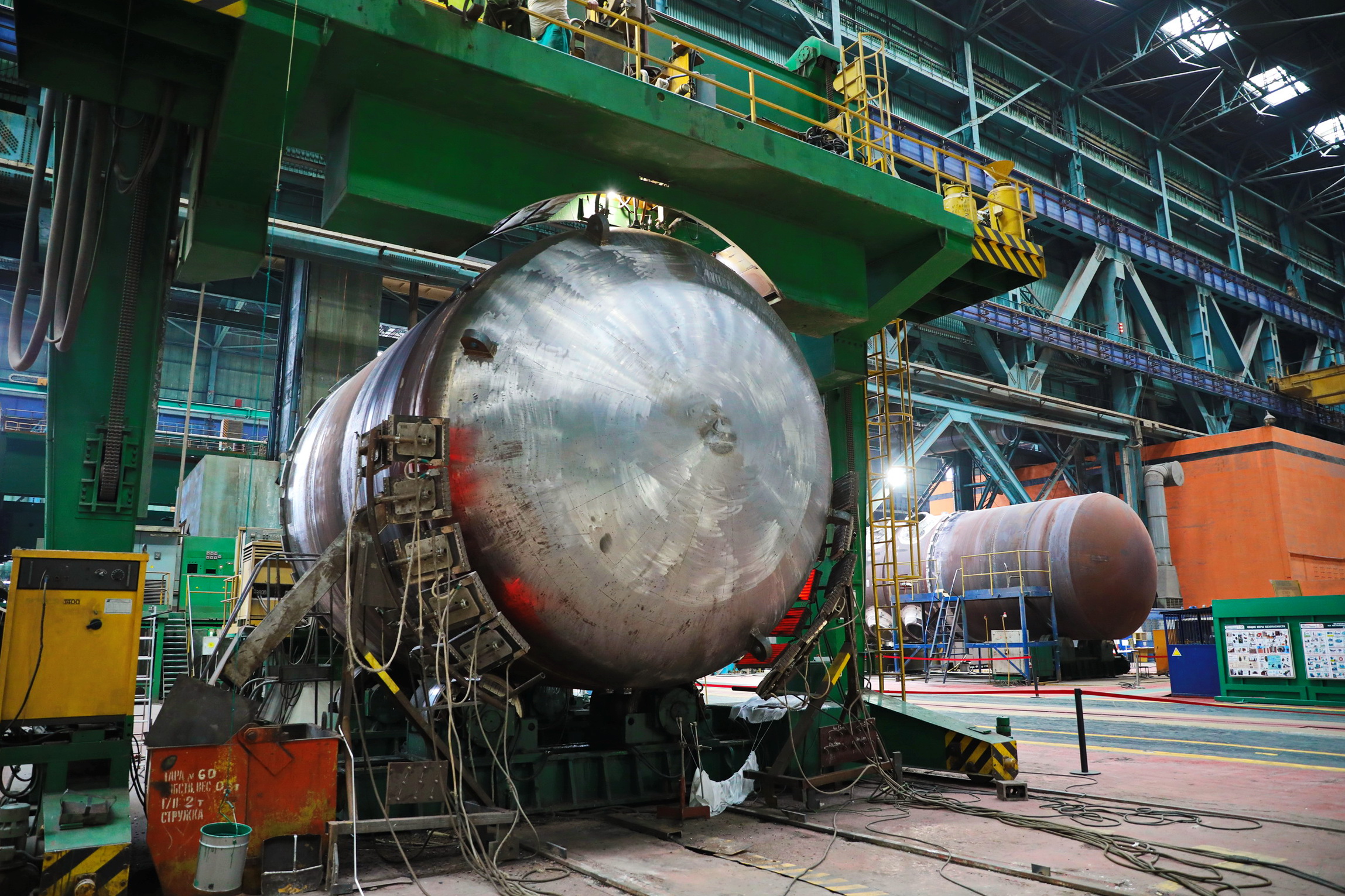 Atommash has started a key stage in the manufacture of the Reactor Pressure Vessel for the second Unit of the "Rooppur" NPP